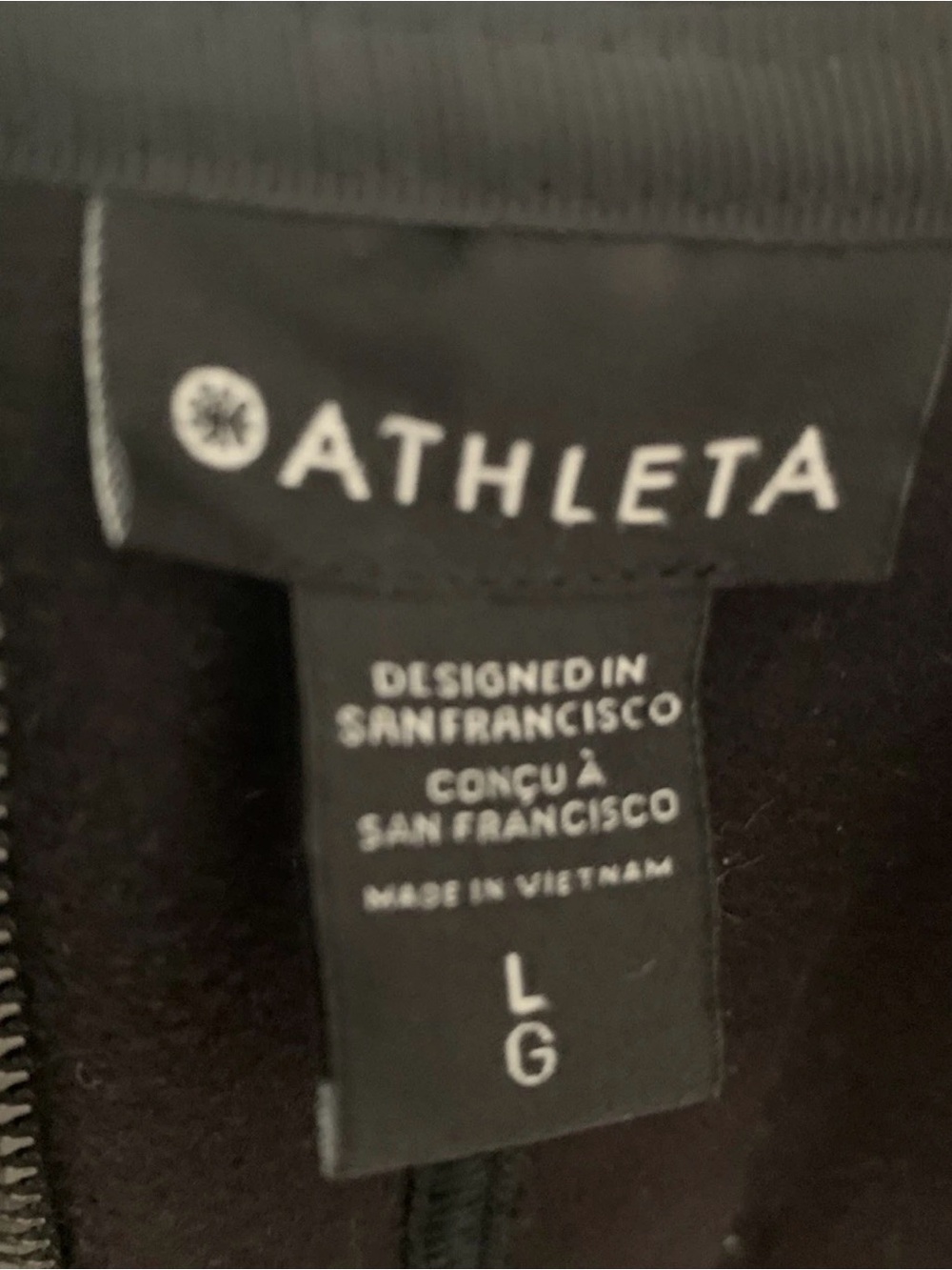 Athleta Hooded Zip-Front Bomber Jacket on my way triumph - Picture 14 of 16